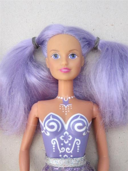 Grote foto tweeling sindy flower vivid violet pop118 kinderen en baby poppen