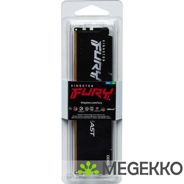 Grote foto kingston ddr5 fury beast 1x32gb 6000 computers en software overige computers en software