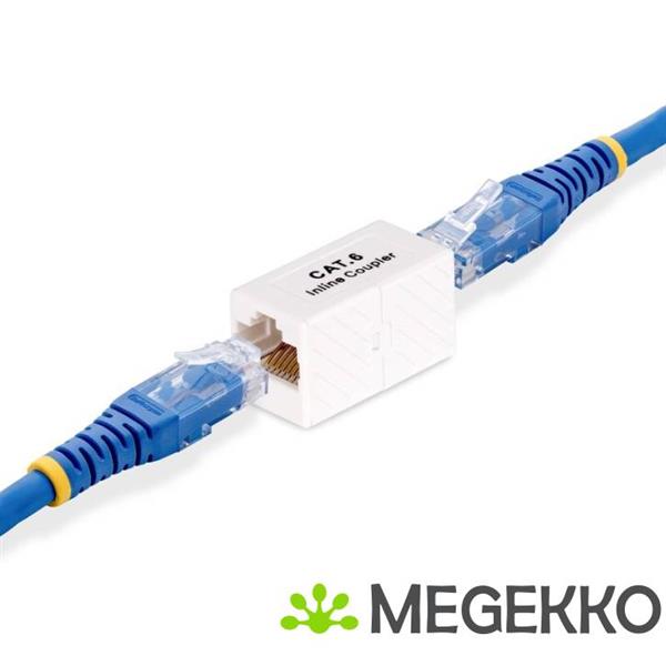 Grote foto startech.com rj45 koppelstuk inline cat6 coupler female naar female f f t568 connector utp verl computers en software overige computers en software