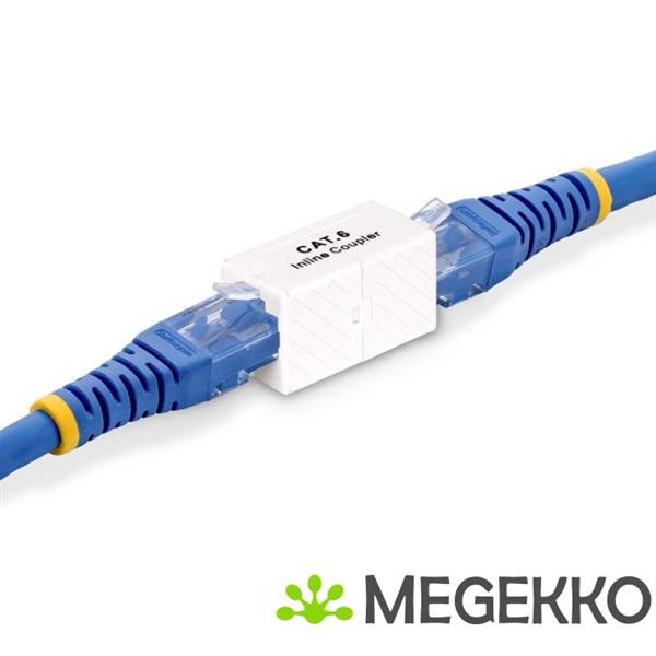 Grote foto startech.com rj45 koppelstuk inline cat6 coupler female naar female f f t568 connector utp verl computers en software overige computers en software