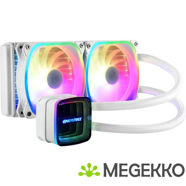Grote foto enermax aquafusion adv 240mm rgb white waterkoeler computers en software overige computers en software