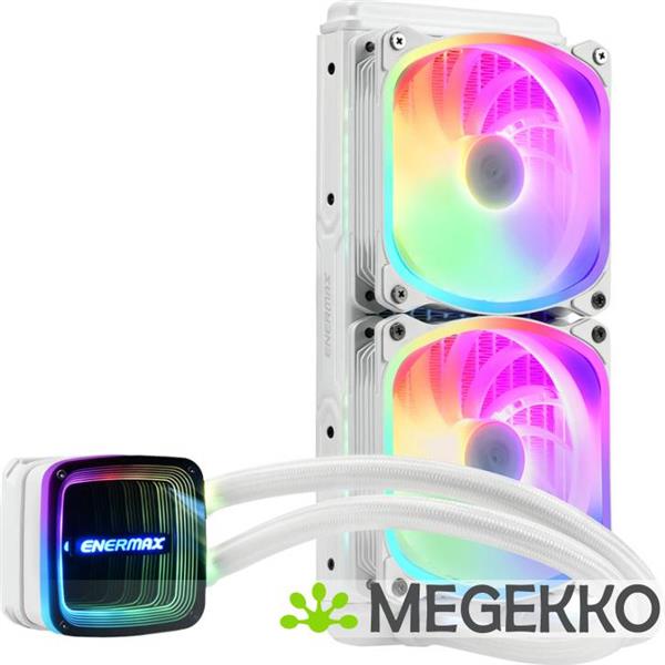 Grote foto enermax aquafusion adv 240mm rgb white waterkoeler computers en software overige computers en software