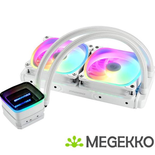 Grote foto enermax aquafusion adv 240mm rgb white waterkoeler computers en software overige computers en software