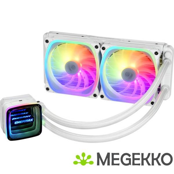 Grote foto enermax aquafusion adv 240mm rgb white waterkoeler computers en software overige computers en software