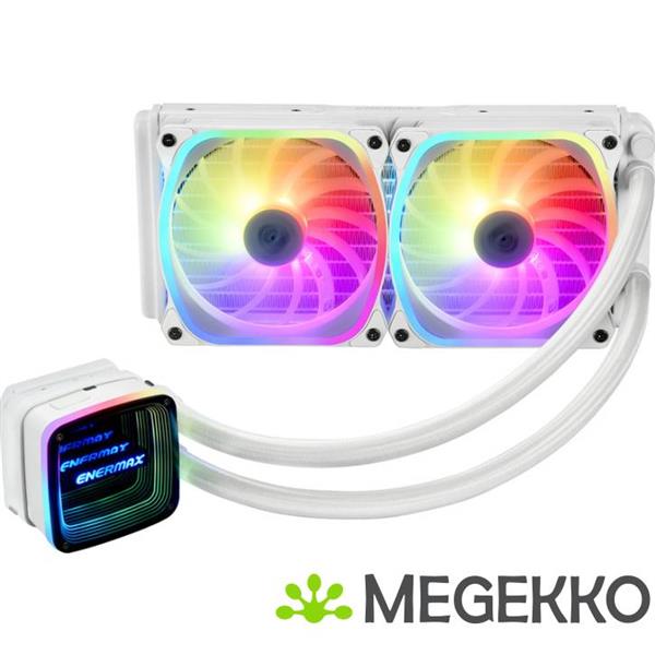 Grote foto enermax aquafusion adv 240mm rgb white waterkoeler computers en software overige computers en software