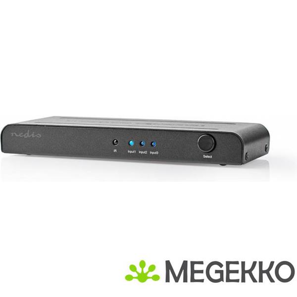 Grote foto hdmi switch 3 poorts 3x hdmi ingang 1x hdmi uitgang 4k2k 60fps hdcp2.2 computers en software netwerkkaarten routers en switches