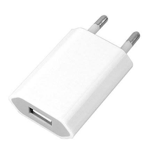 Grote foto stekker muur lader voor iphone ipad ipod 5v 1a oplader usb ac thuis wit telecommunicatie toebehoren en onderdelen