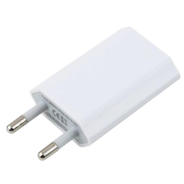 Grote foto stekker muur lader voor iphone ipad ipod 5v 1a oplader usb ac thuis wit telecommunicatie toebehoren en onderdelen