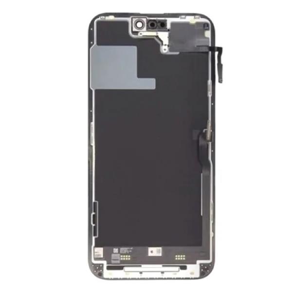 Grote foto iphone 15 pro max scherm touchscreen oled onderdelen aaa kwaliteit zwart telecommunicatie toebehoren en onderdelen