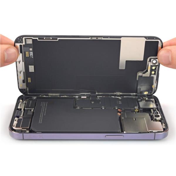 Grote foto iphone 14 pro scherm touchscreen oled onderdelen aaa kwaliteit zwart telecommunicatie toebehoren en onderdelen