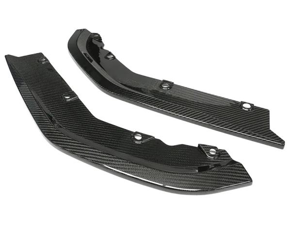 Grote foto dit betreft een setbmw g80 g81 m3 carbon achterbumper splitter auto onderdelen tuning en styling