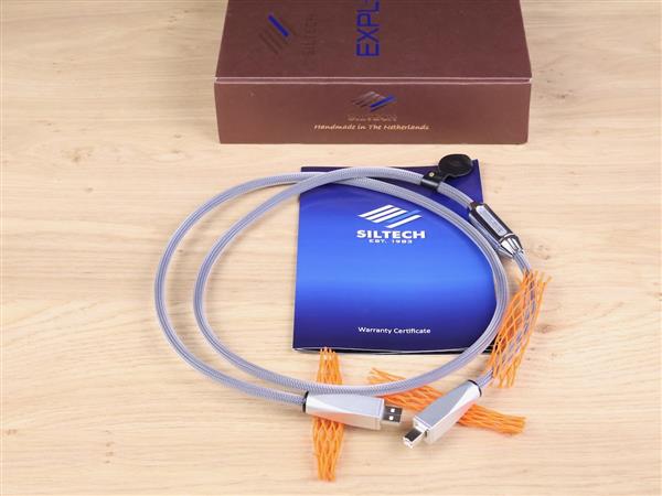 Grote foto siltech explorer 45usb digital audio usb cable 1 5 metre new audio tv en foto onderdelen en accessoires
