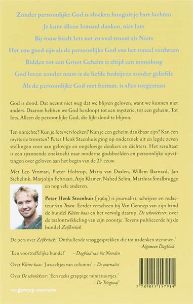 Grote foto de persoonlijke god boeken politiek en maatschappij