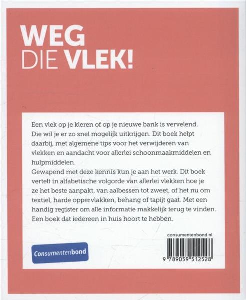 Grote foto weg die vlek boeken overige boeken