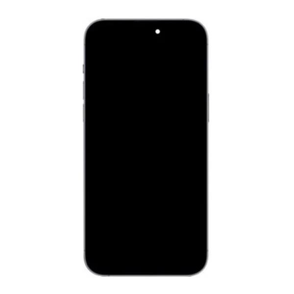 Grote foto iphone 15 pro scherm touchscreen oled onderdelen aaa kwaliteit zwart telecommunicatie toebehoren en onderdelen