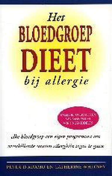 Grote foto het bloedgroepdieet bij allergie boeken kookboeken