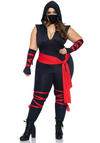 Grote foto ninja jumpsuit dames leg avenue verzamelen overige verzamelingen