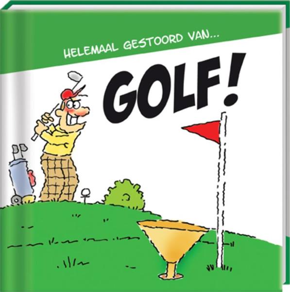 Grote foto helemaal gestoord van ... golf humor cadeaureeks helemaal gestoord van... boeken stripboeken