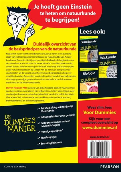 Grote foto natuurkunde voor dummies boeken wetenschap