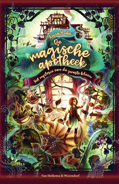 Grote foto het mysterie van de zwarte bloem de magische apotheek 2 boeken jeugd 13 jaar en ouder