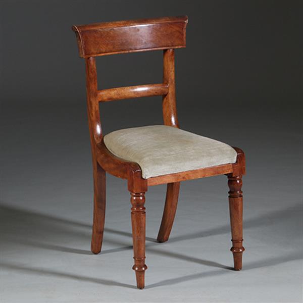 Grote foto 8 eetkamer stoelen in bekleding naar wens victoriaans ca 1875 no.270105 antiek en kunst stoelen en banken