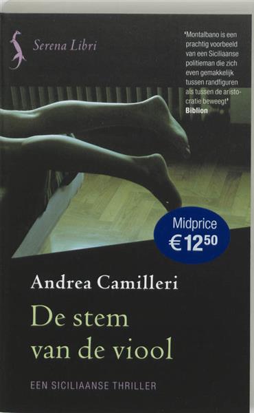 Grote foto de stem van de viool montalbano thriller boeken thrillers