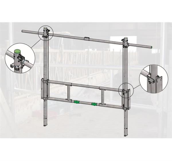 Grote foto optrekhek spinder heavy duty lift lengte 440 550 cm dieren en toebehoren runderen