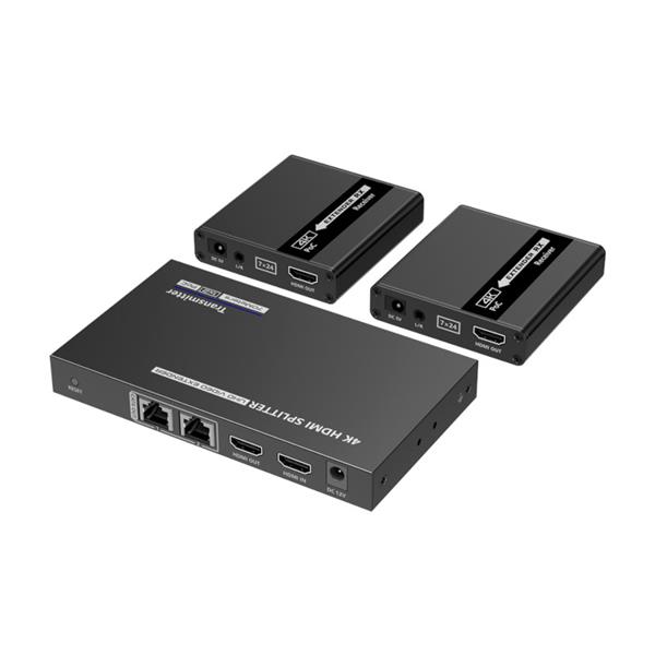 Grote foto 4k hdmi splitter extender 2 poorten tot 40m vmk1x2 spl 4k30 computers en software overige