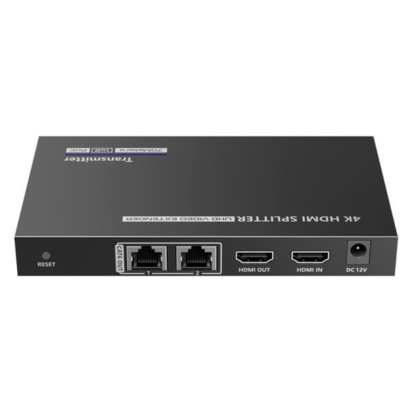 Grote foto 4k hdmi splitter extender 2 poorten tot 40m vmk1x2 spl 4k30 computers en software overige