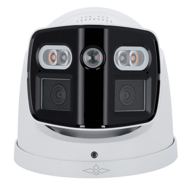 Grote foto 2x 4mp ip panorama camera 180 graden actieve afschrikking ipt180a 8u pan tioc audio tv en foto videobewakingsapparatuur