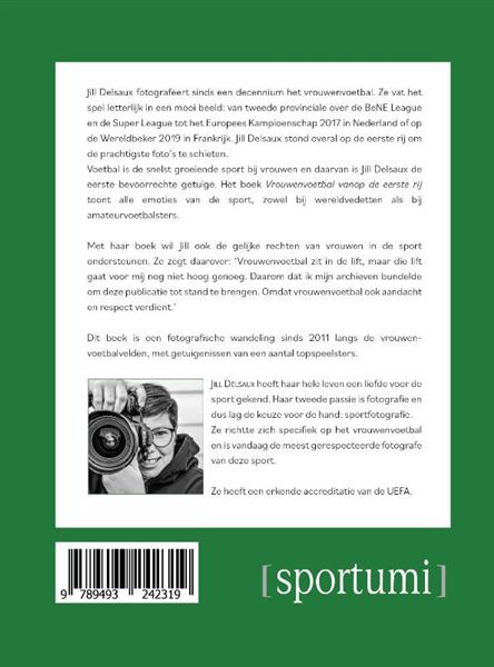 Grote foto vrouwenvoetbal vanop de eerste rij boeken hobby en vrije tijd
