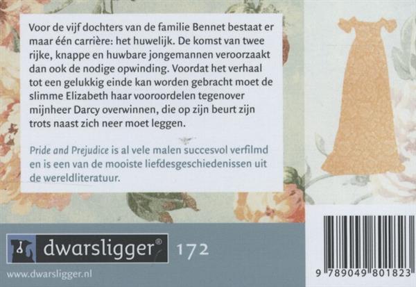 Grote foto trots en vooroordeel dwarsligger 172 boeken overige boeken