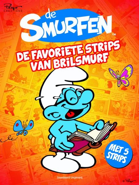 Grote foto de smurfen de smurfen boeken stripboeken