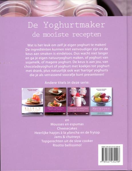 Grote foto de yoghurtmaker boeken kookboeken