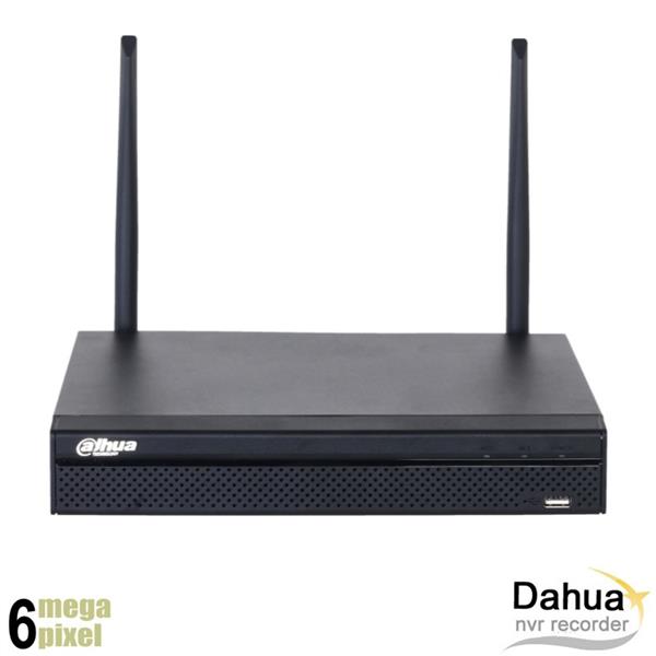Grote foto dahua 6mp 4 kanaals wifi nvr recorder dhi nvr1104hs wq audio tv en foto videobewakingsapparatuur