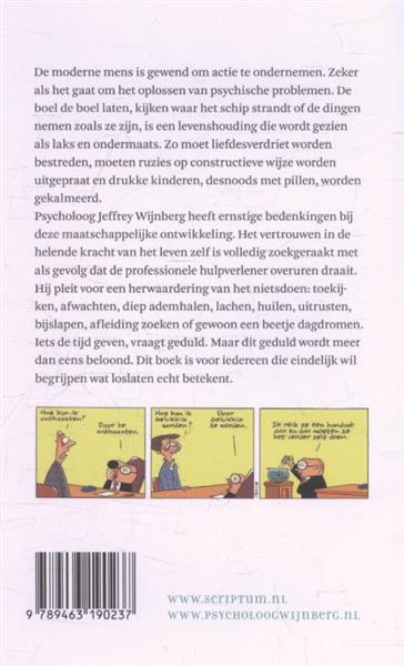 Grote foto de magie van het nietsdoen scriptum psychologie boeken psychologie