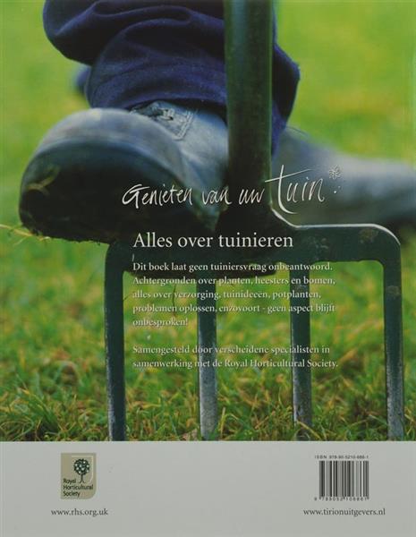 Grote foto genieten van uw tuin boeken hobby en vrije tijd