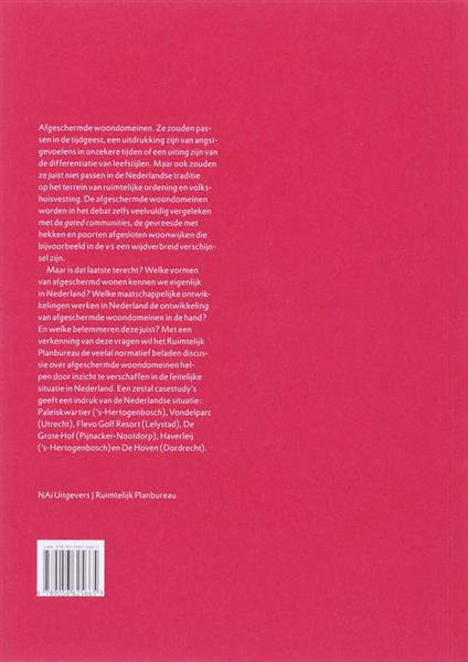 Grote foto afgeschermde woondomeinen in nederland rpb boeken fotografie en design