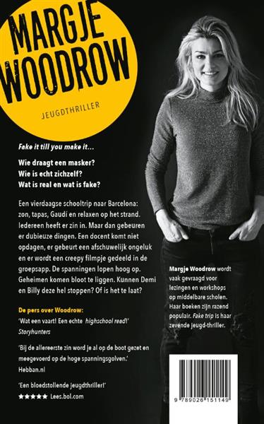 Grote foto fake trip politie niet betreden boeken jeugd 13 jaar en ouder