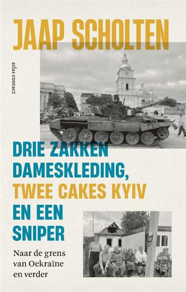 Grote foto drie zakken dameskleding twee cakes kyiv en een sniper boeken overige boeken
