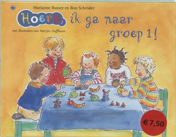 Grote foto hoera ik ga naar groep 1 hoera boeken jeugd 13 jaar en ouder