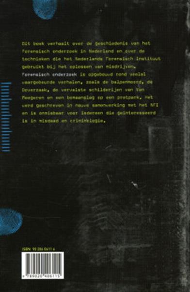 Grote foto forensisch onderzoek boeken thrillers