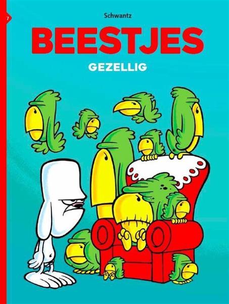 Grote foto gezellig beestjes 7 boeken stripboeken
