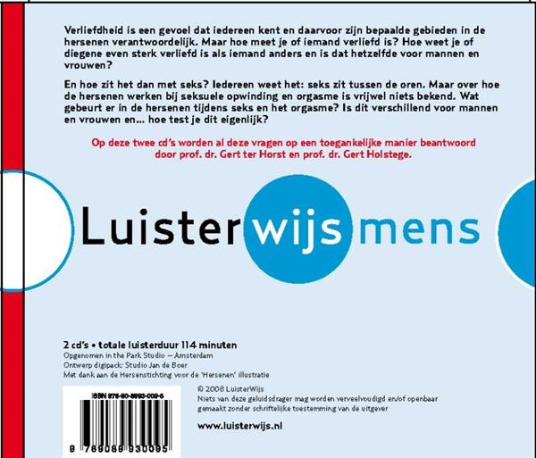 Grote foto tot over je oren luisterwijs mens 6 boeken overige boeken
