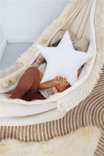 Grote foto luxe hangmat ecru clouds clouds kinderen en baby complete kinderkamers
