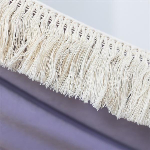 Grote foto luxe hangmat lila met franjes lila kinderen en baby complete kinderkamers