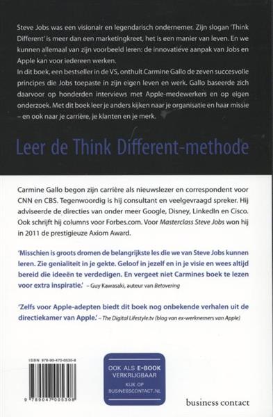 Grote foto masterclass steve jobs boeken overige boeken