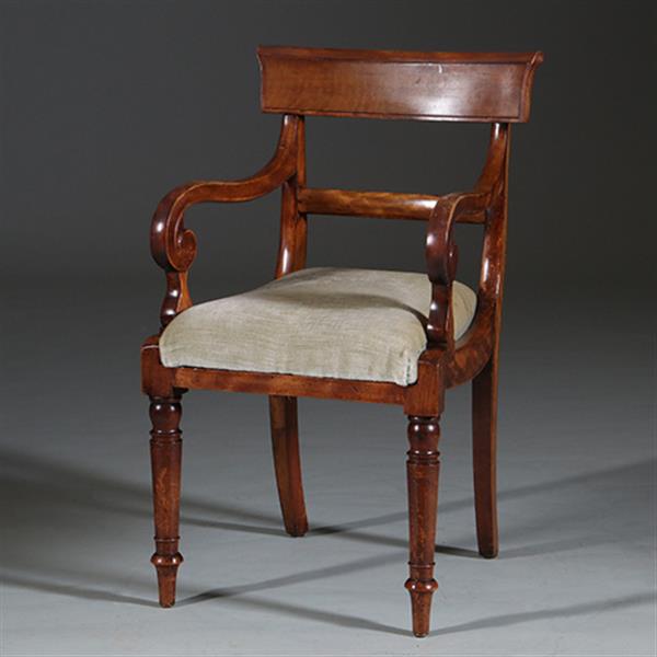 Grote foto 8 eetkamer stoelen in bekleding naar wens victoriaans ca 1875 no.270105 antiek en kunst stoelen en banken