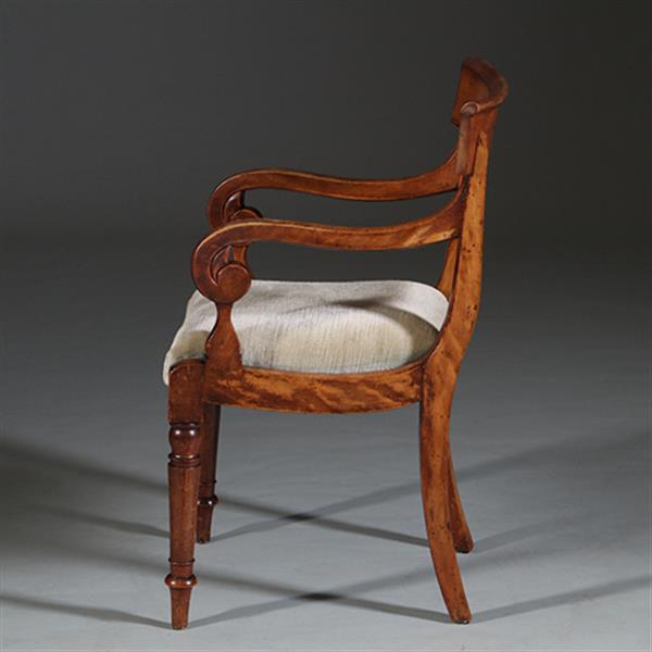 Grote foto 8 eetkamer stoelen in bekleding naar wens victoriaans ca 1875 no.270105 antiek en kunst stoelen en banken
