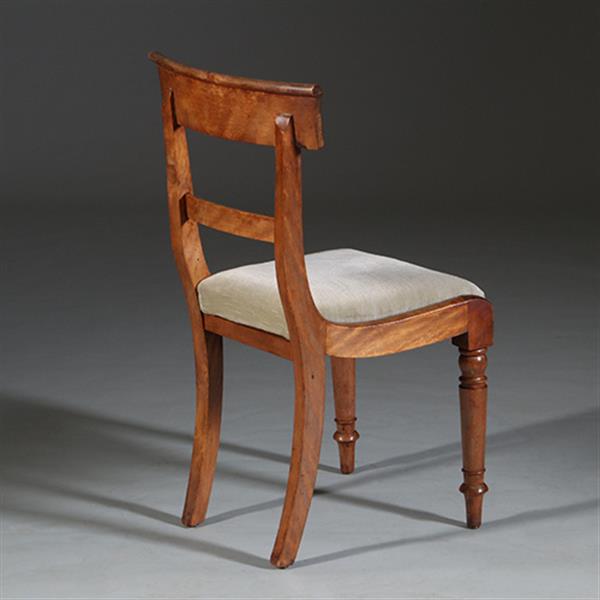 Grote foto 8 eetkamer stoelen in bekleding naar wens victoriaans ca 1875 no.270105 antiek en kunst stoelen en banken